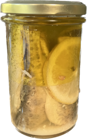 Truites à l'huile d'olive et au citron confit 190gr