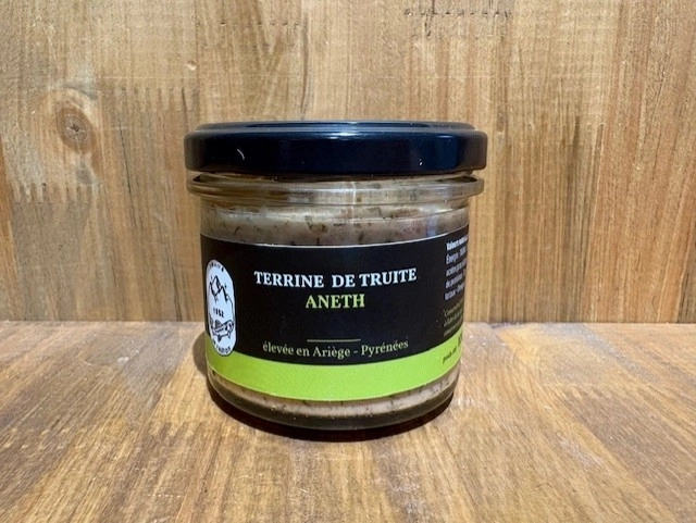 TERRINE DE TRUITE ANETH  100GR