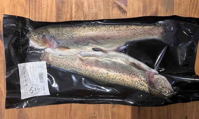 Truite Arc-en-ciel portion 12.95€/kg - SUR COMMANDE DE PREFERENCE 48h à l'avance